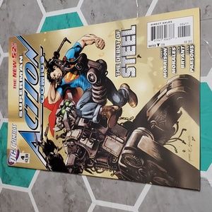 DC #4 Superman Action Comics The New 52 The Debut of Steel #Z29